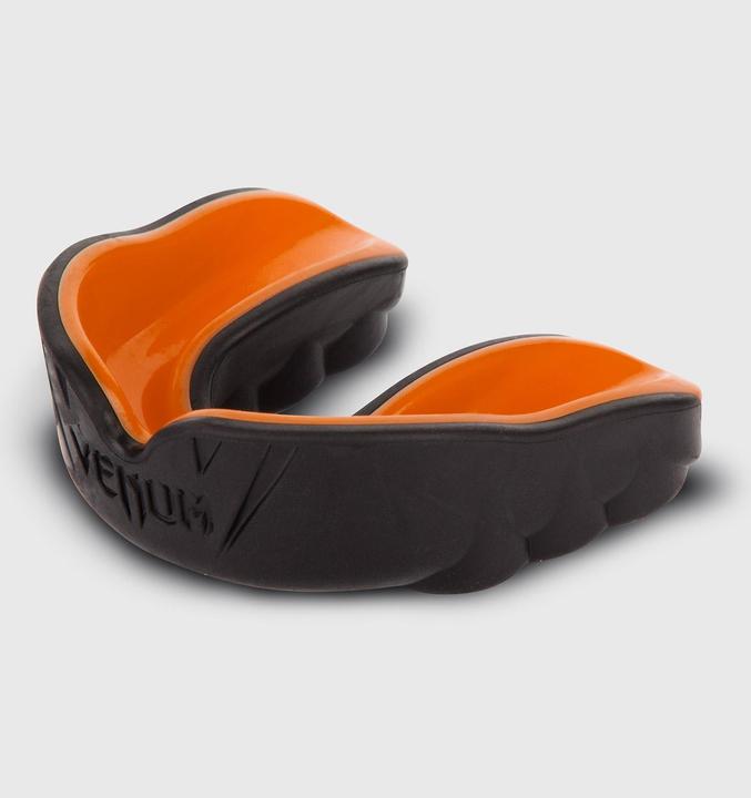 Actual product image Venum Challenger Mouthguard-Black/Orange (One size)