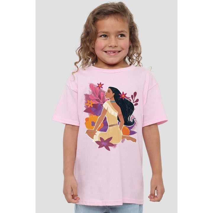 Actual product image Disney Childrens/Kids Flowers T-Shirt (152, 158)