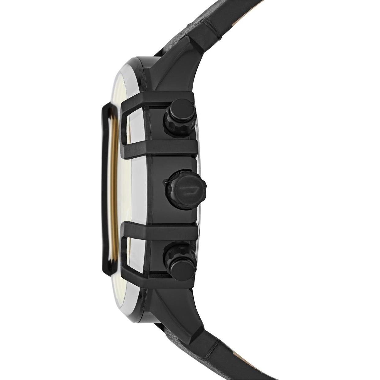 Thumbnail - Diesel, Armbanduhr, Griffed, Schwarz, (Analoguhr, Chronograph, 48 mm)