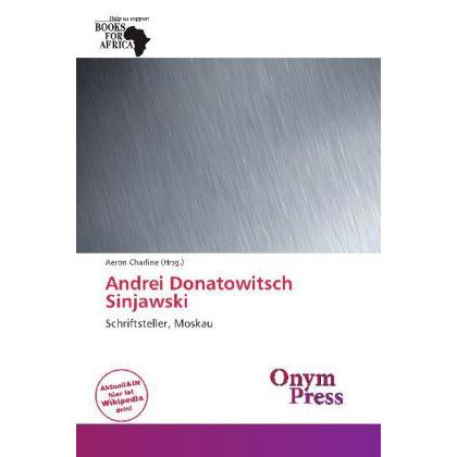 Andrei Donatowitsch Sinjawski, Ratgeber