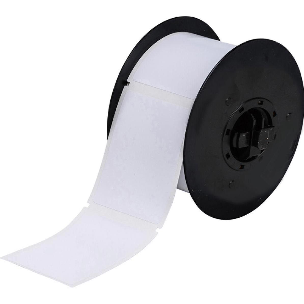 Brady, Etiketten, B30-241-595-BLNKWT, Vinyl-Etiketten, Weiss, glänzend, 57.15 x 76.20 mm, permanent (300 E.)