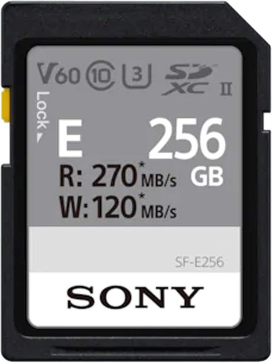 Produktbild Sony SF-E series (256 GB, SDXC, U3, UHS-II)