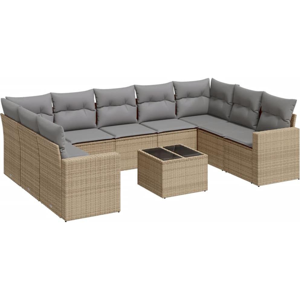 VidaXL, Gartenlounge, Silken Saffron