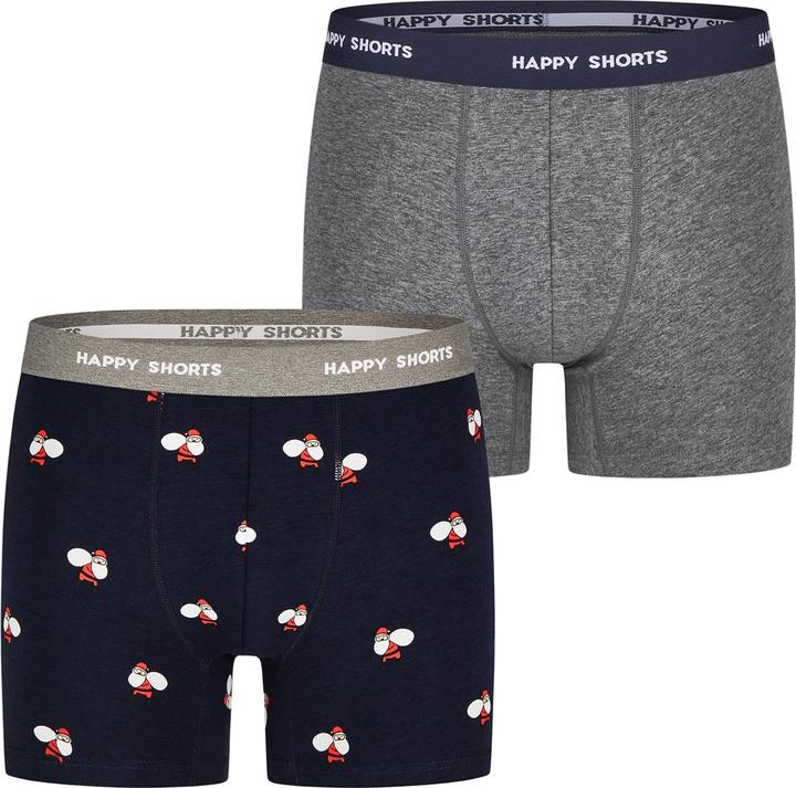 Produktbild Happy shorts Retro Boxer Jersey XMAS (M, 2er Pack)