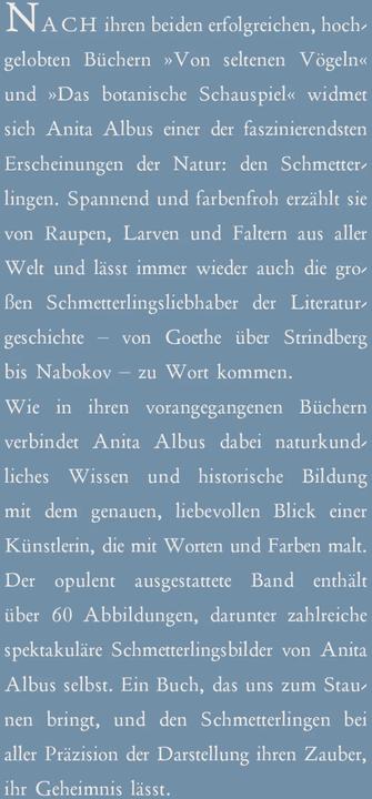 Produktbild Sonnenfalter und Mondmotten (Deutsch, Anita Albus, 2019)