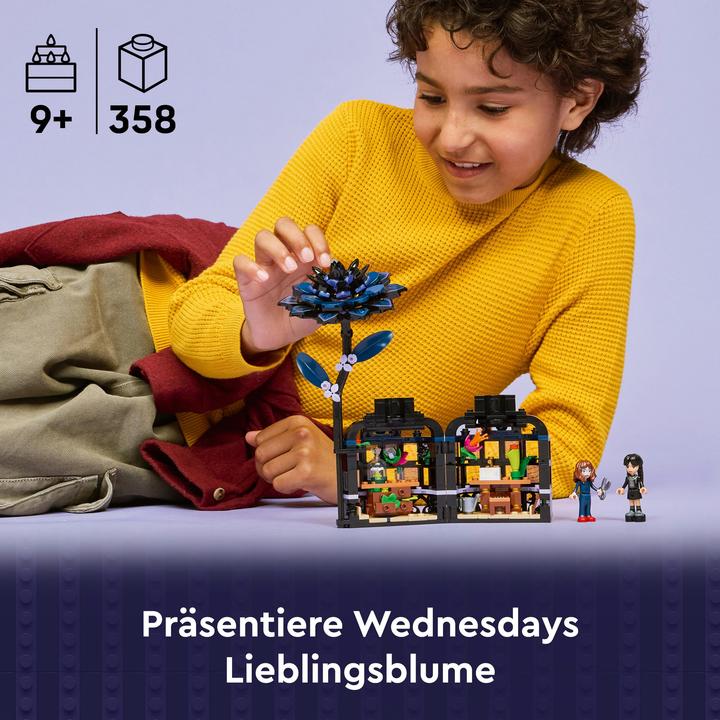 Produktbild LEGO Schwarze Dahlie (76784, LEGO Wednesday)