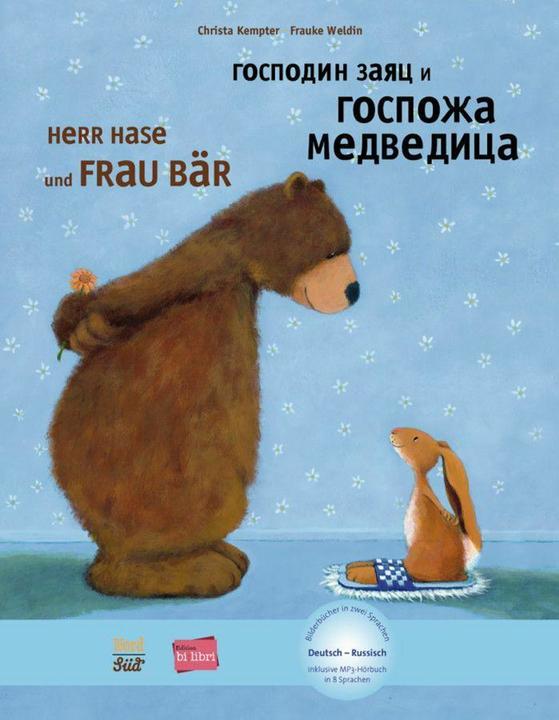 Produktbild Herr Hase & Frau Bär. Kinderbuch Deutsch-Russisch (Deutsch, Christa Kempter, 2016)