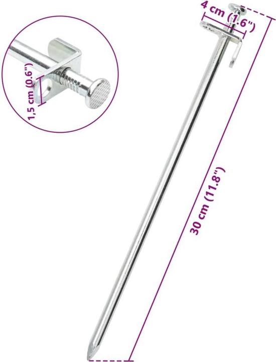 Image du produit vidaXL Zelthering