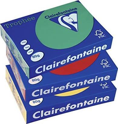 Image du produit Clairefontaine Trophée Colored Copy FSC A4 (A4, 500 feuilles, 80 g/m²)