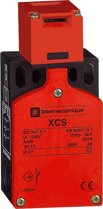 TE Sensors Wide DIN double insulated switch,2NO+1NC
