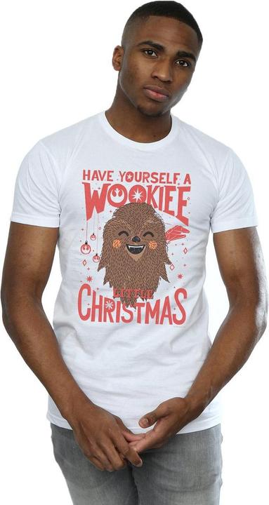 Image du produit Star Wars - T-shirt WOOKIEE LITTLE CHRISTMAS - Homme (XL)