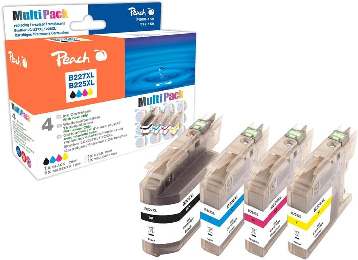 Produktbild Peach Lc-227xl/225xl (BK, C, M, Y)