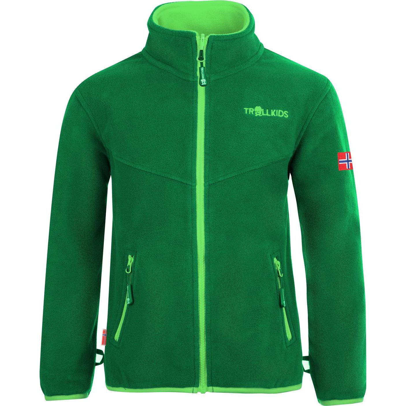 Trollkids, Jungen, Jacke, Oppdal XT (164), Grün, 164