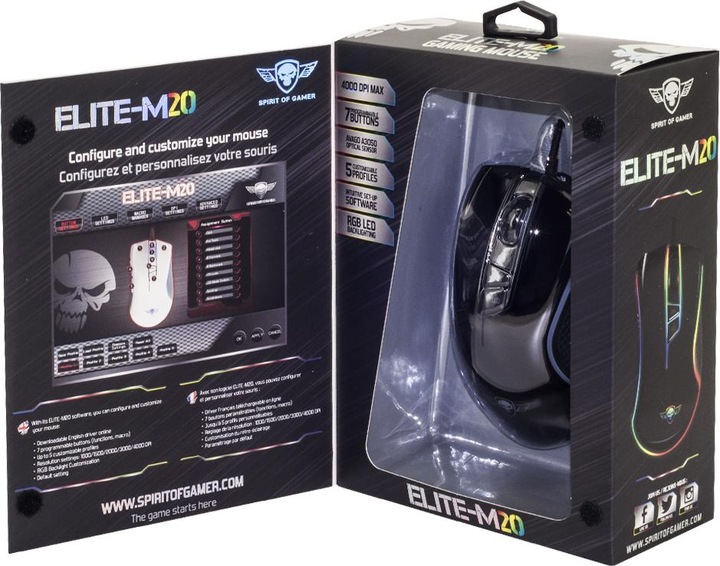 Actual product image Spirit Of Gamer Elite M20 (Wireless)