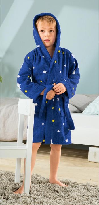 Produktbild Erwin Müller Kinder-Bademantel mit Kapuze (146, 152)