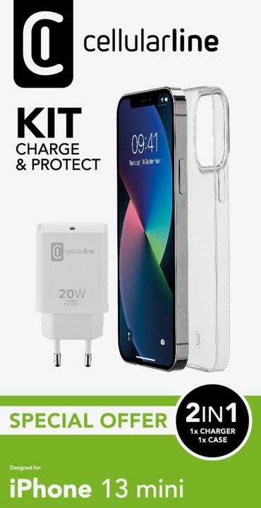 Produktbild Cellularline Starter Kit (Apple iPhone 13 mini)