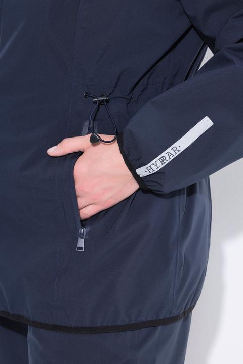 Produktbild Ulla Popken Regenjacke, leicht, Kapuze, wasserdicht, verstaubar (50, 52)