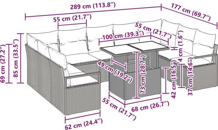 Produktbild vidaXL Eve