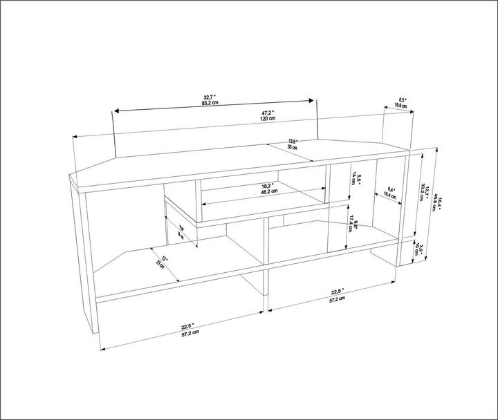 Immagine prodotto Hanah Home Maldiv TV Stand