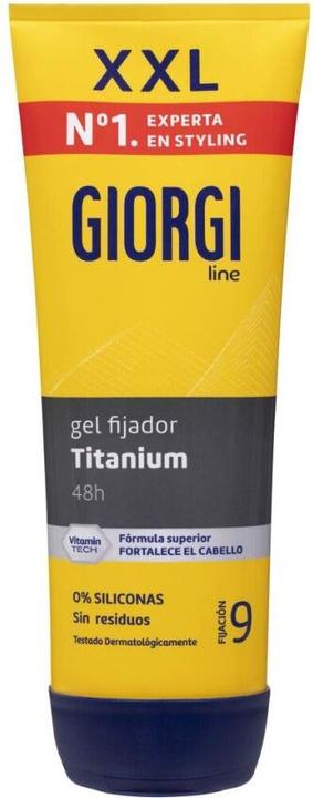 Immagine prodotto Giorgi Line Absolute Titanium Gel Fijador Indestructible N9 240ml (Gel per capelli, 240 ml)