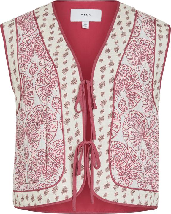 Vila VIDELPHINE Vorn gebundene Weste (42)