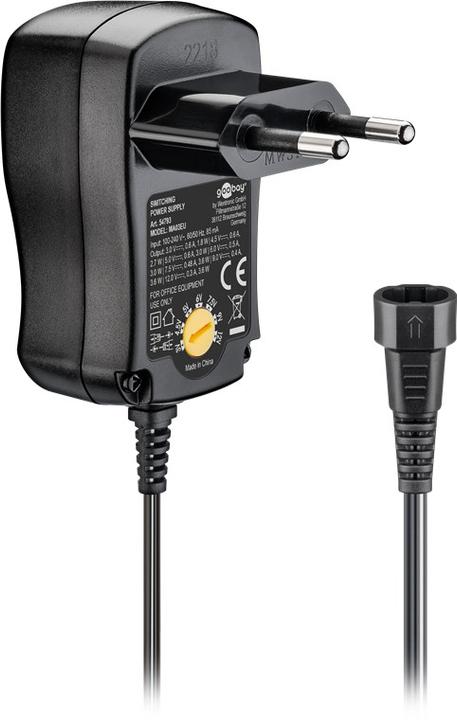 Produktbild Goobay 3 V - 12 V Universal-Netzteil