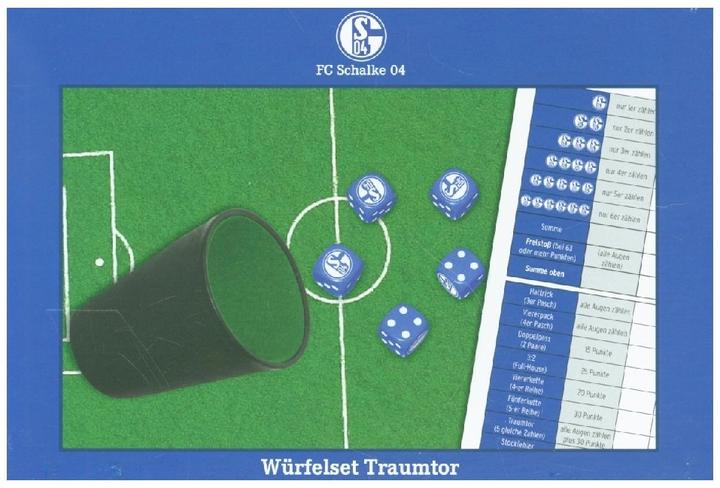 Actual product image ASS Altenburg 22182485 - FC Schalke 04 dream goal, dice game, ages 6+ (DE edition) (German)