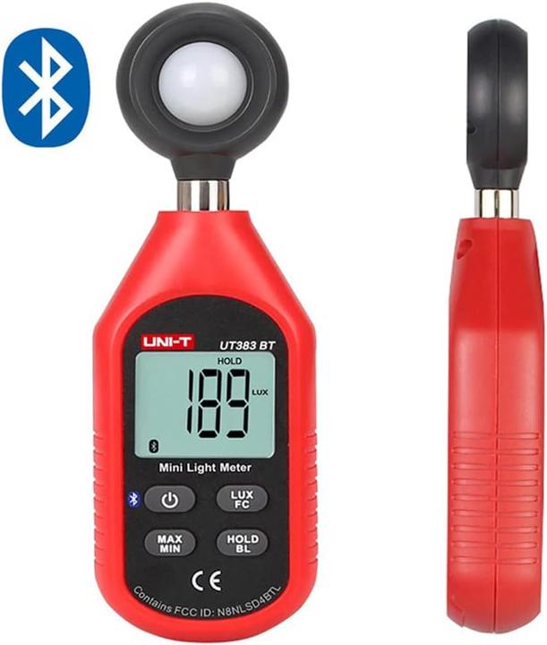 Actual product image Aukson Q77C Luxmeter mit LCD & Bluetooth