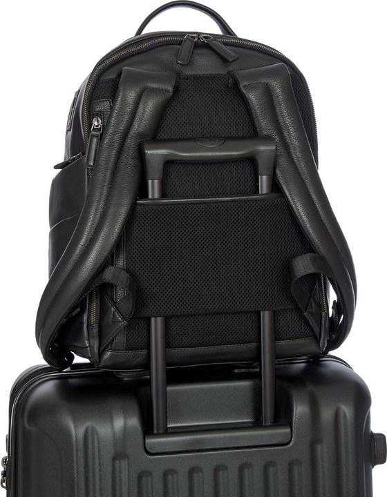 Actual product image Brics Torino backpack leather 40 cm laptop compartment