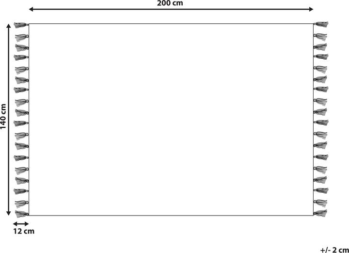 Produktbild Beliani Igdir (200 x 140 cm)