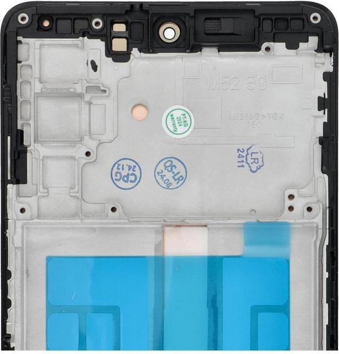 Actual product image FixCell LCD display! display LCD SAMSUNG M52 5G OLED with frame (Display)