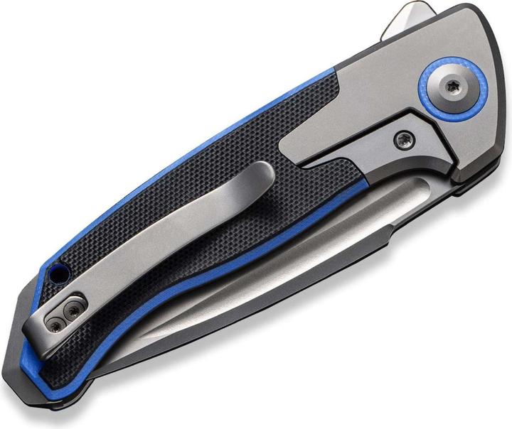 Image du produit WE Press Check Titanium G10 Black Blue DP (8 cm)