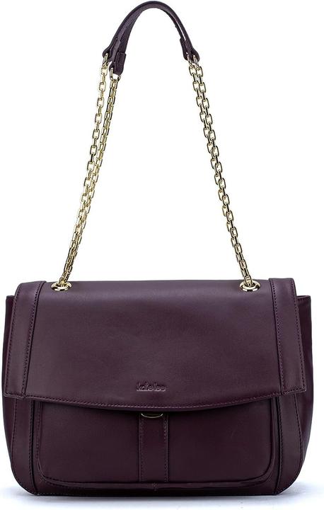 Actual product image Kate Moss Practical, Compartmentalized Leather Shoulder Bag for Organization