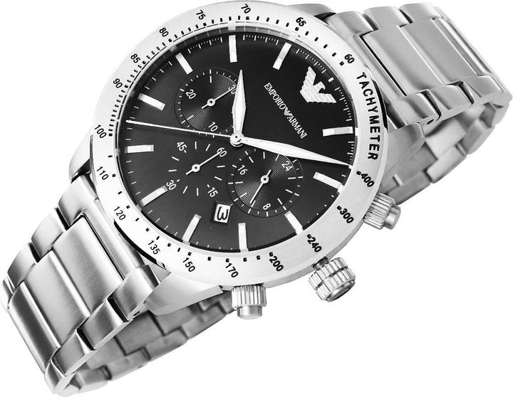 Image du produit Emporio Armani Mario (Montre analogique, Chronographe, 43 mm)