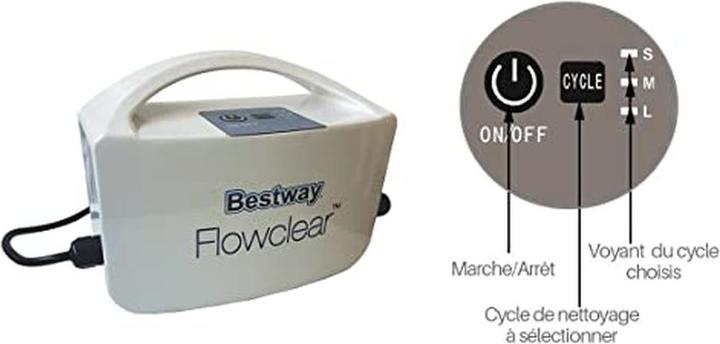 Actual product image Bestway Automatische Poolreiniger NOONOO