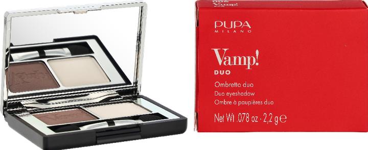 Actual product image Pupa Milano Pupa Vamp! Compact Duo Brown Vanilla (#006 Brown Vanilla)