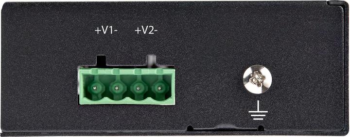 Actual product image StarTech Industrial Gigabit PoE Splitter - 90W High Speed Power-over-Etherne (1 portion)