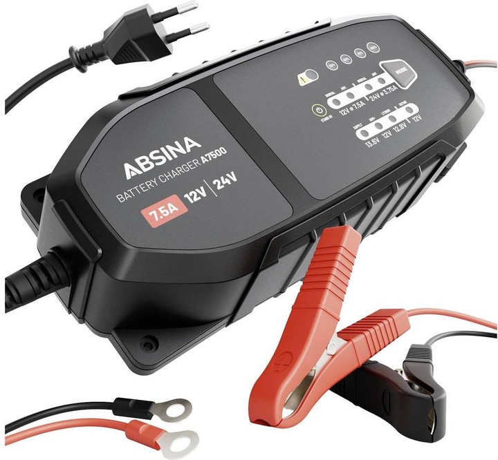 Produktbild Absina Ladegerät A7500 (24V, 12V, 7.50 A)
