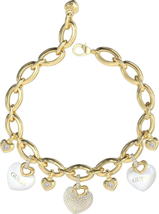 Immagine prodotto Guess Crazy in Love Armband (18.50 cm, Acciaio inossidabile, Dorato)