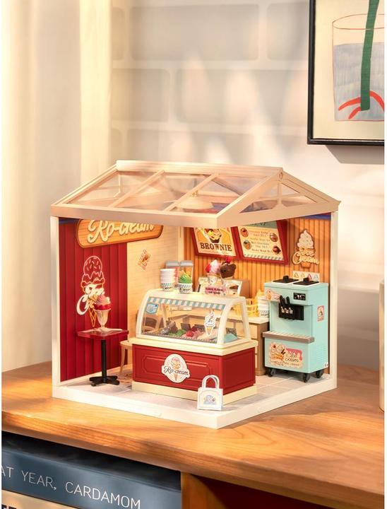 Actual product image Robotime Bausatz Flavorful Ice Cream
