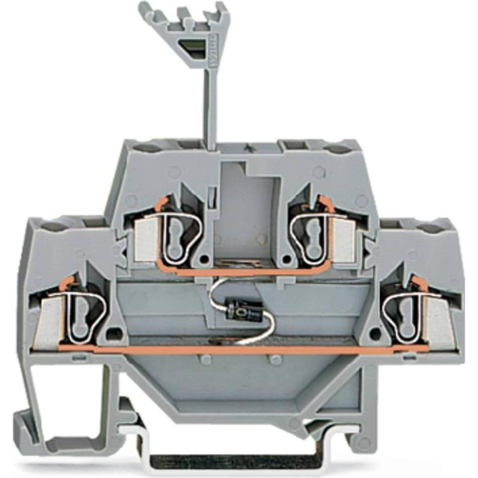 Wago Terminale del componente, Accessori di elettronica + Alloggiamento, Grigio