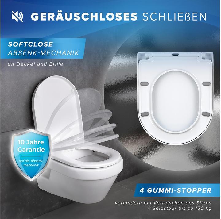 Produktbild Benkstein Toilettensitz D-Form
