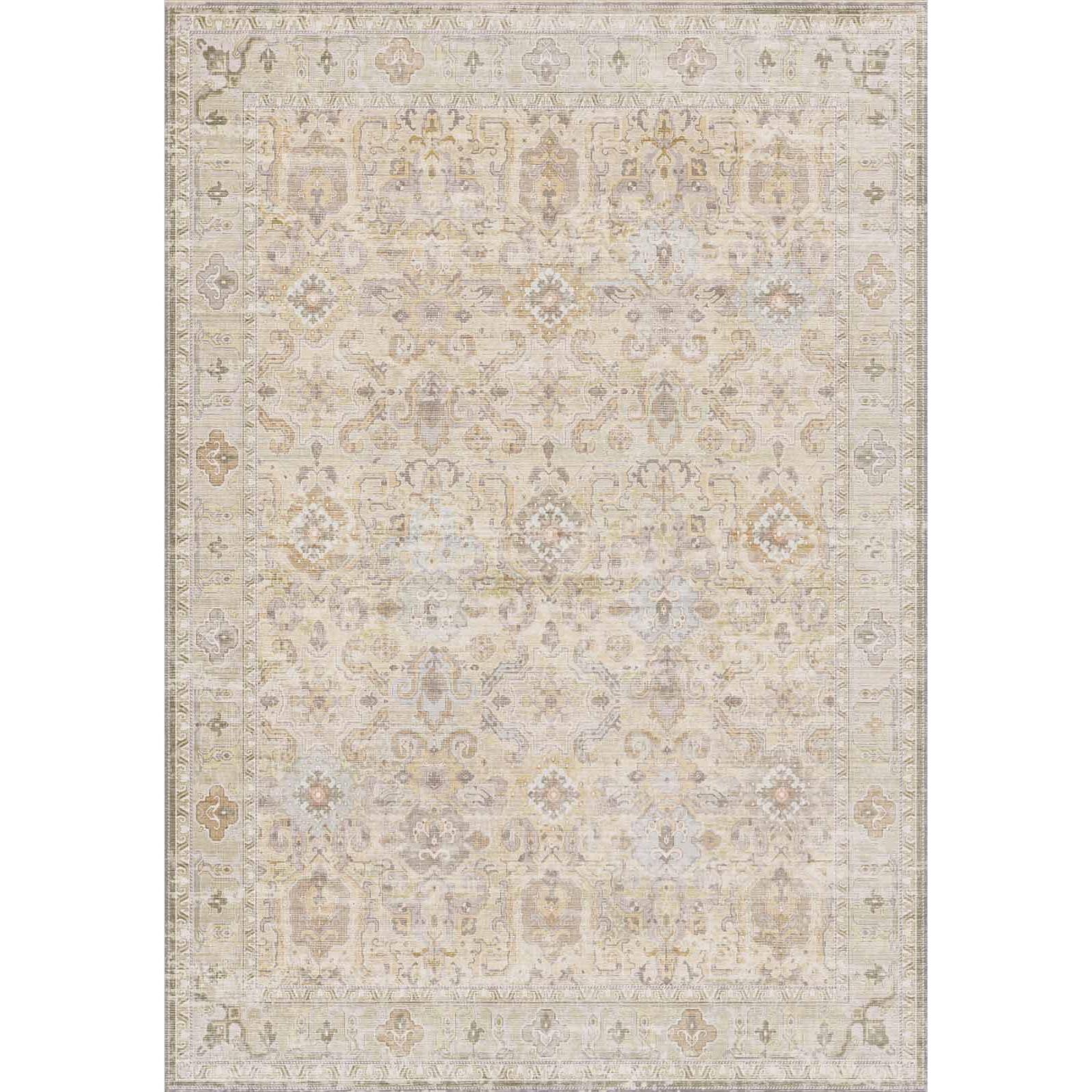 Bamyum, Tappeto, Ryella Bedruckter Teppich Chenille-Druck Maschinell Hergestellt 120 x 180 cm (120 x 180 cm)