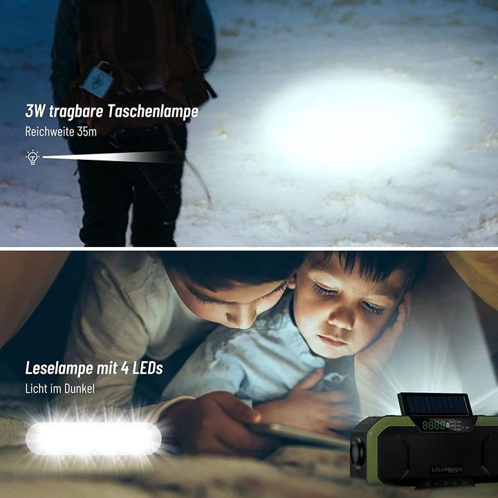 Actual product image Libovgogo Emergency radio (FM, AM)