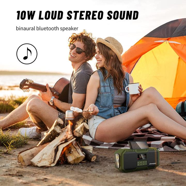 Actual product image Libovgogo Dynamo Emergency Radio (AM, FM)