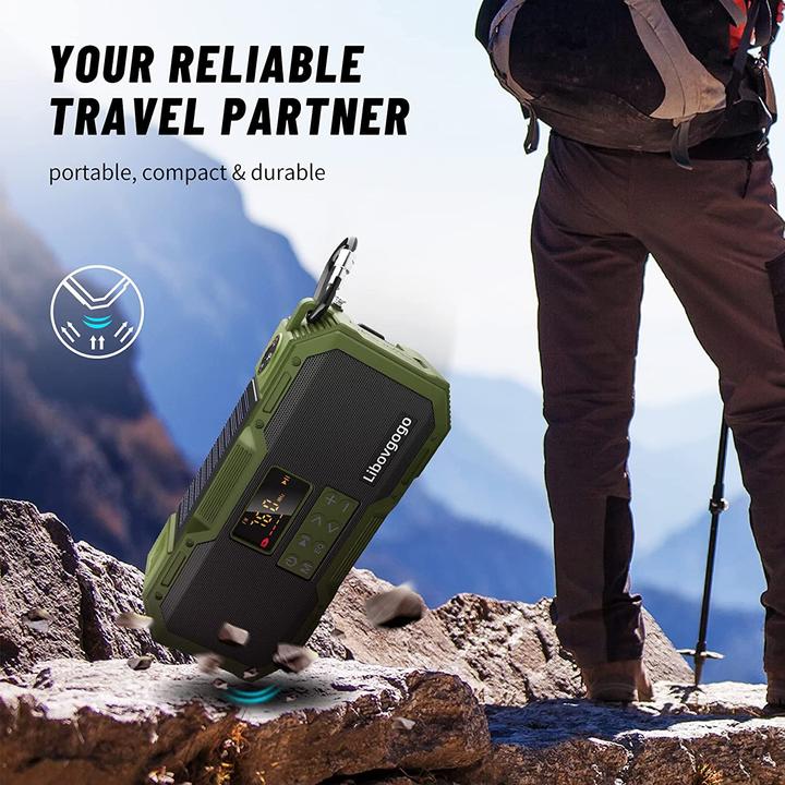 Actual product image Libovgogo Dynamo Emergency Radio (AM, FM)