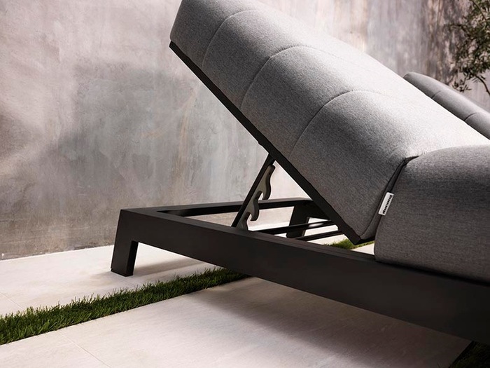 Produktbild Divano SET Outdoor Liege BITE Lounger SUNBRELLA inkl. Beistelltisch (203 cm)