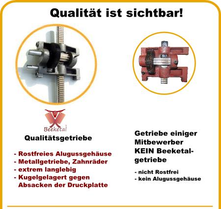 Produktbild Beeketal Wurstfüller 7L 2 Gang Getriebe