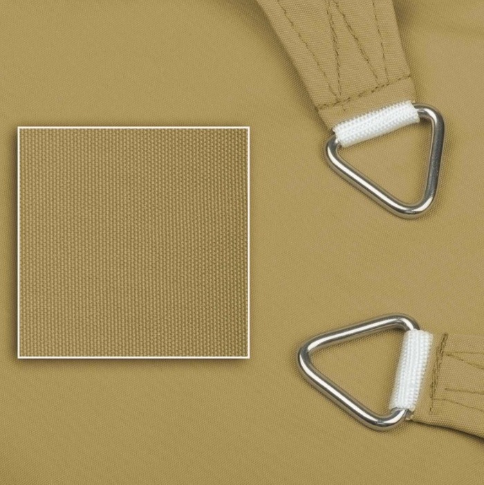 Actual product image Swisshandel24 Awning waterproof square (2 x 2 m)