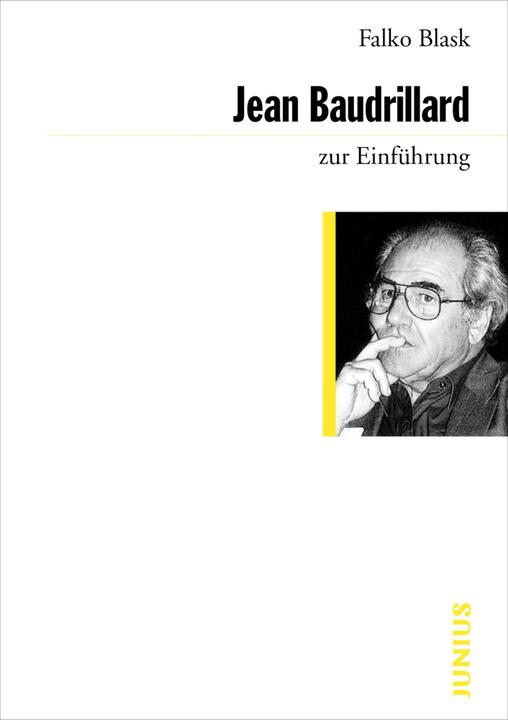 Produktbild Jean Baudrillard zur Einführung (Deutsch, Falko Blask, 2013)